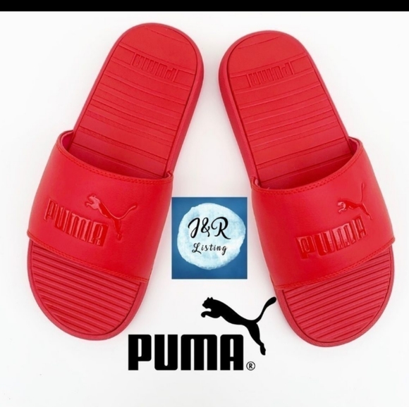 Puma cool cat red puma sandles - Picture 8 of 10